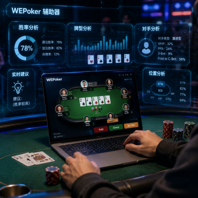 wepoker辅助器视频深度解析:高手为何不靠运气赢牌?