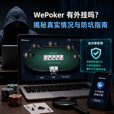 wepoker 有外挂吗?揭秘真实情况与防坑指南