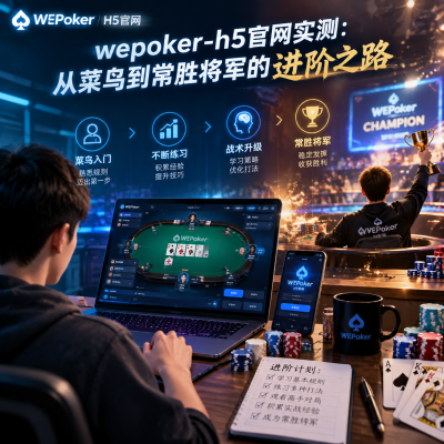 wepoker-h5官网实测:从菜鸟到常胜将军的进阶之路