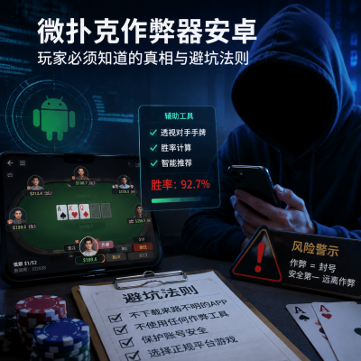 微扑克作弊器安桌:玩家必须知道的真相与避坑法则