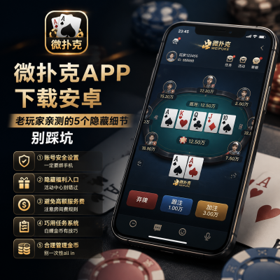 微扑克app下载安卓:老玩家亲测的5个隐藏细节,别踩坑
