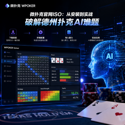 微扑克官网ISO:从安装到实战,破解德州扑克AI难题